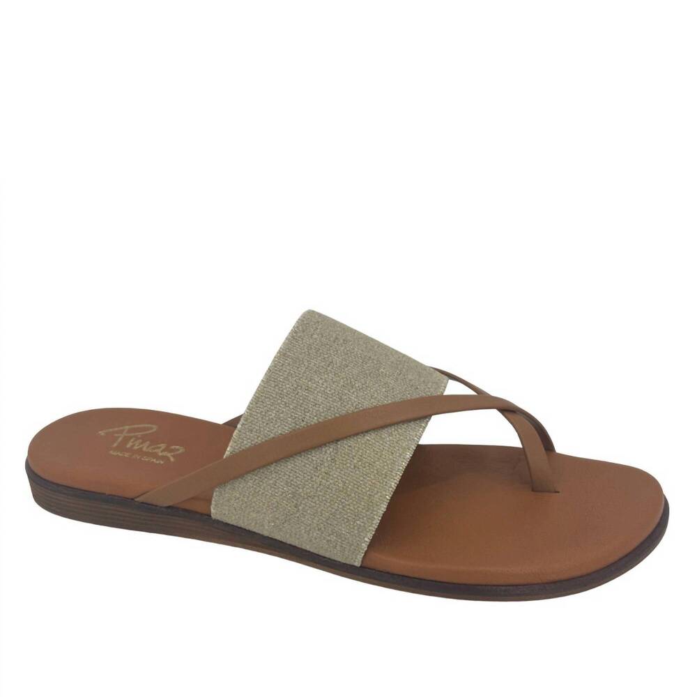 NEW PINAZ women's 1801 thong sandal in linen